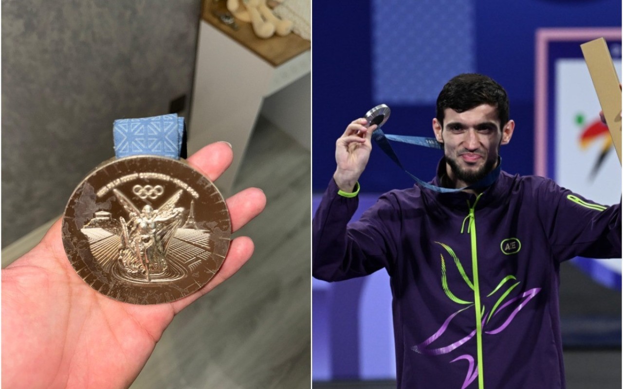 Qaşımın Parisdə qazandığı medal keyfiyyətsiz ÇIXDI